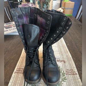 Madden Girl Combat Boots